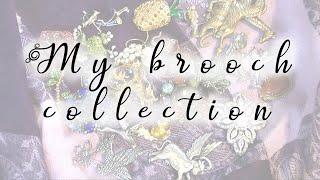 show & tell -- my brooch collection