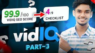 সঠিকভাবে vidIQ checklist SEO করার নিয়ম | YouTube video SEO tutorial | AK Technology