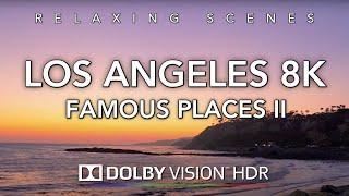 Driving Los Angeles Famous Places Part 2 8K Dolby Vision HDR Santa Monica to Palos Verdes California