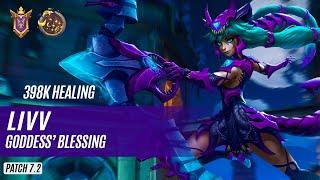 398K HEALING LívV IO PALADINS COMPETITIVE (GRANDMASTER) GODDESS’ BLESSING