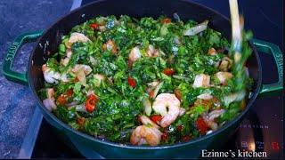 Shrimp vegetable stew for white rice