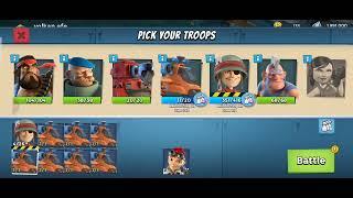 Boom Beach Warships Season 75 [ 6 ER Rocket Choppa Attack Mistake!!!]