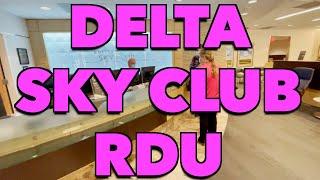 Best lounge at RDU? | Delta Sky Club at Raleigh-Durham