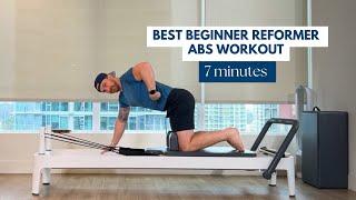 Pilates Reformer for Beginners | Best 7 Min Workout for Stronger Abs
