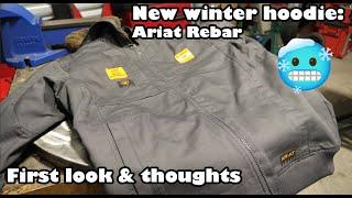 Winters coming .. New coat time: Ariat Rebar hoodie