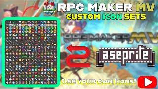 Import Custom Icon Set | RPG Maker MV