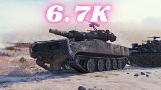 XM551 Sheridan  6.7K Damage 6 Kills ( ammo rack )  World of Tanks Replays