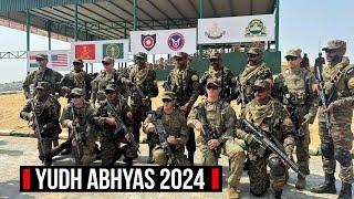 Yudh Abhyas 2024- India US joint military exercise in Indian desert!