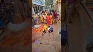 devote's walking to #tirumala by#alipiri way