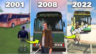 Evolution of Bus Damage Logic in GTA Games ( 2001 - 2022 ) |