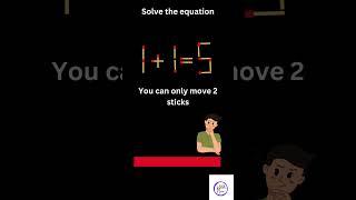 matchstick puzzle | move matchstick brain out #shorts