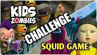 ИГРА В КАЛЬМАРА в ДЕТИ ПРОТИВ ЗОМБИ НОВАЯ МИНИ-ИГРА SQUID GAME CHALLENGE in KIDS VS ZOMBIES