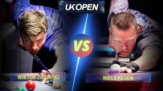 WIKTOR ZIELINSKI VS  NIELS FEIJEN | 2025 UK OPEN POOL CHAMPIONSHIP #billiards #9ballpool #highlights