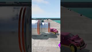 Car vs Chained Hydraulic Crush #2 - BeamNG.Drive