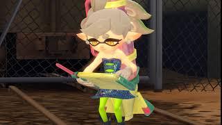 (Splatoon SFM) Marie launches an inkstrike