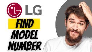 How to Find Model Number or Serial on LG Smart TV Using TV Setting!