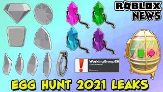 ROBLOX NEWS: EGG HUNT 2021 LEAKS - Into the Metaverse with the Blue, Lilac, Magenta & Emerald Gems?