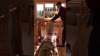 Sound healing with titanium plate gong/Звуковой сеанс плоскими титановыми колоколами