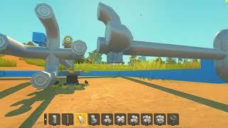 карданный вал в Scrap Mechanic