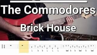 The Commodores - Brick House (Bass Cover) TABS