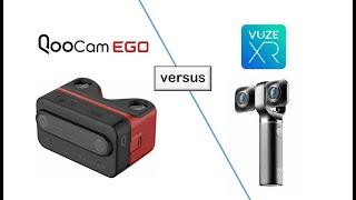 QooCam EGO vs. Vuze XR 3D VR Camera Review