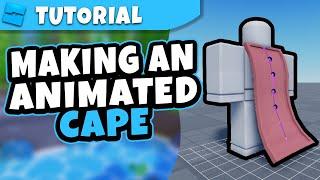 How To Make An Animated Cape | ROBLOX Skinned Mesh Tutorial