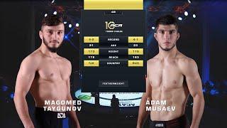 Магомед Тайгунов vs. Адам Мусаев | Magomed Taygunov vs. Adam Musaev | ACA YE 48