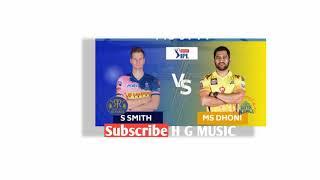 #CSKvsRR II H G MUSIC