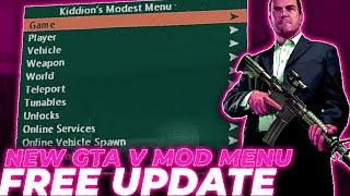 Kiddions Mod Menu GTA 5 2024 | GTA Online Hack Menu | Unlimited Money & More Features