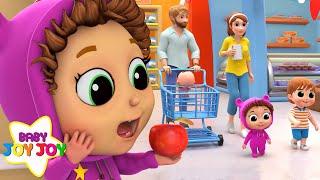 Joy Joy Family Going To The Store and MORE Nursery Rhymes | Compilation | Baby Joy Joy