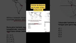 TYT-AYT COĞRAFYA SORU TAHMİN