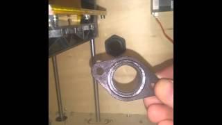 Flashforge Creator printing part