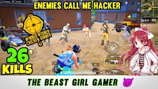 Playing like a hacker  girl gamer eshu duo vs squad 26 kills op bolthe