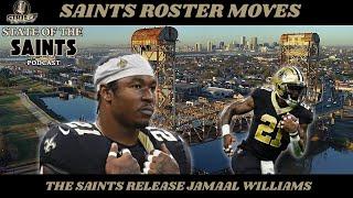 Saints Begin Roster Cuts: Jamaal Williams Released | Kellen Moore Adds Mentor to Staff