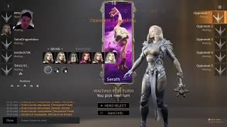 (All Characters Alphabetically) Paragon Serath Full Gameplay | Dominating Performance (Livestream)