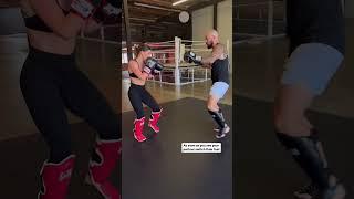 Kickboxing Drill to stop the Switch Kick  #training #boxing #kickboxing #fightcamp