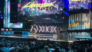 Cyberpunk 2077 Crowd Reaction! & Keanu Reeves! - E3 2019