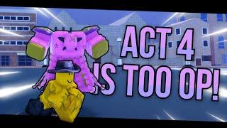 Tusk Act 4 Has A ONE SHOT Combo In N The JoJo Game