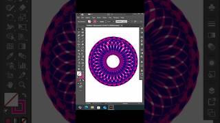 Adobe illustrator design tutorial. #graphicdesign #illustratortutorial #shorts #illustratordesign