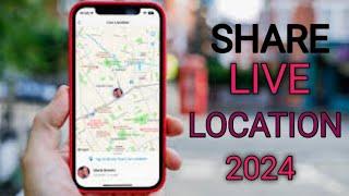 How to share Live Location 2024 | Whatsapp Tips and Tricks| Share Live Location