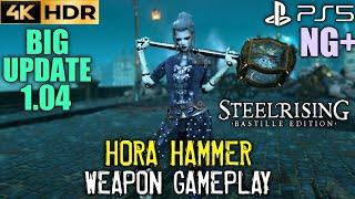 Hora Hammer STEELRISING NG+ Weapons | Steelrising New Weapons Gameplay | Steelrising Update 1.04 PS5