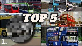 The BEST Bus Simulator on ROBLOX? (Top 5 BEST)