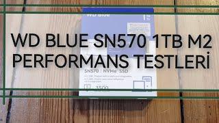 WD BLUE SN570 1TB - INTEL PEKNU 512GB PERFORMANS TESTLERİ