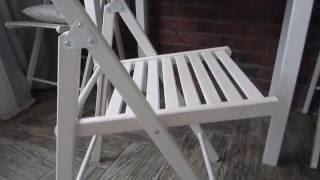 Стул Ikea "Терье" белый/Chair Ikea Terje white