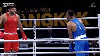 Loren Alfonso (AZE) vs. Sanjeet Kumar (IND) World Olympic Qualifiers 2024 QF's (92kg)