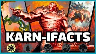 Karn is An Artifact Ramping Station! | MTG Arena Selesnya Foundations Standard