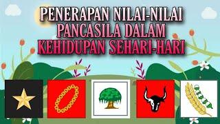 PENERAPAN NILAI-NILAI PANCASILA DALAM KEHIDUPAN SEHARI-HARI | BUTIR-BITIR #PANCASILA