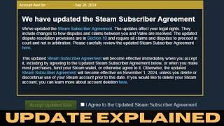 Steam Subscriber Agreement Update (Lawyer Explains)