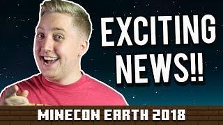 EXCITING NEWS!! - Minecon Earth 2018 #AD