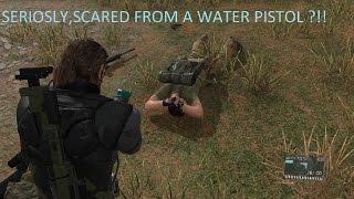 The Water Pistol IS Actually Useful MGS 5:The Phantom Pain